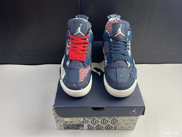 Cheap Husky Air SE 4 CW0898-400 Retro Jordan Sashiko 0720
